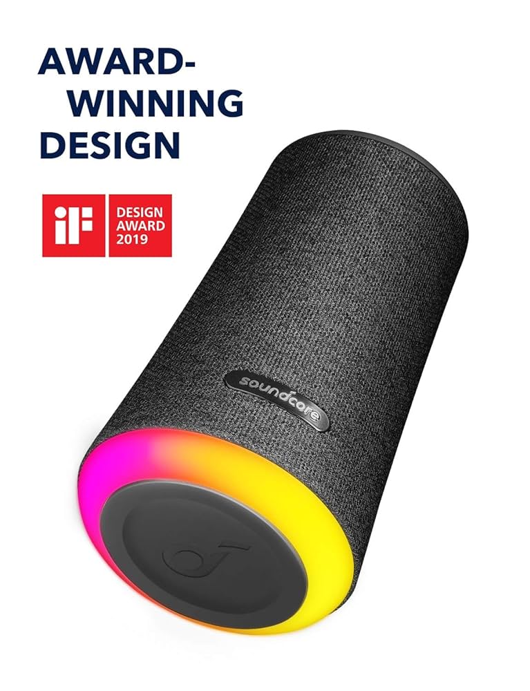 スピーカー・ウーファー soundcore SOUNDCORE FLARE+ Amazon.com: Soundcore Flare+ Portable 360° Bluetooth Speaker